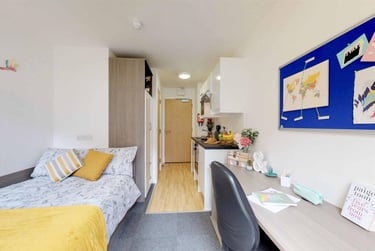 1 bed studio, West Park Place, Haymarket, Edinburgh, EH112EE - Image 8